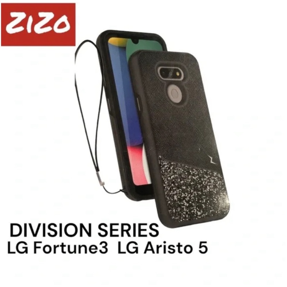 ZIZO DIVISION Series LG Fortune 3 Lg Aristo 5 phone Case Sleek Modern Protection